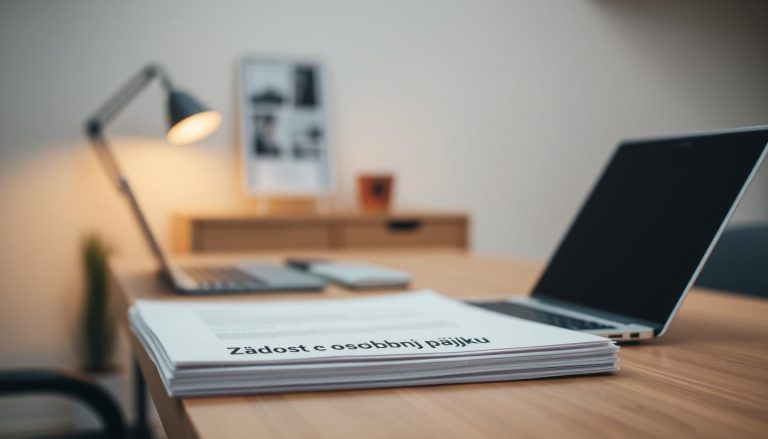 Žádost o osobní půjčku